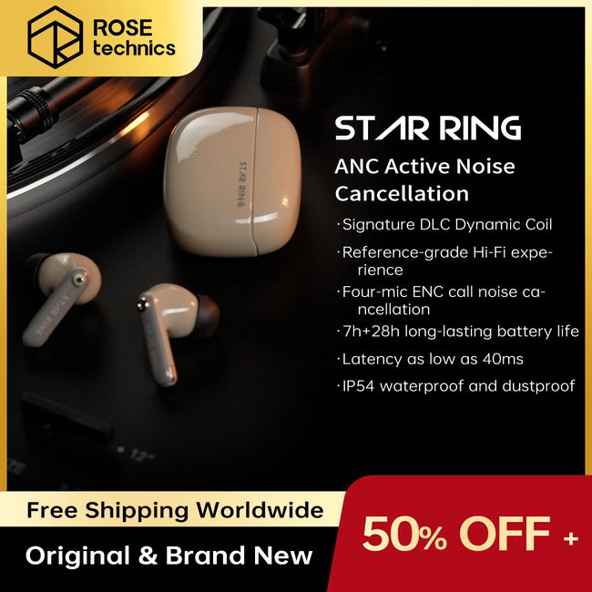 Rose Technics STAR RING Wireless Bluetooth Earphone