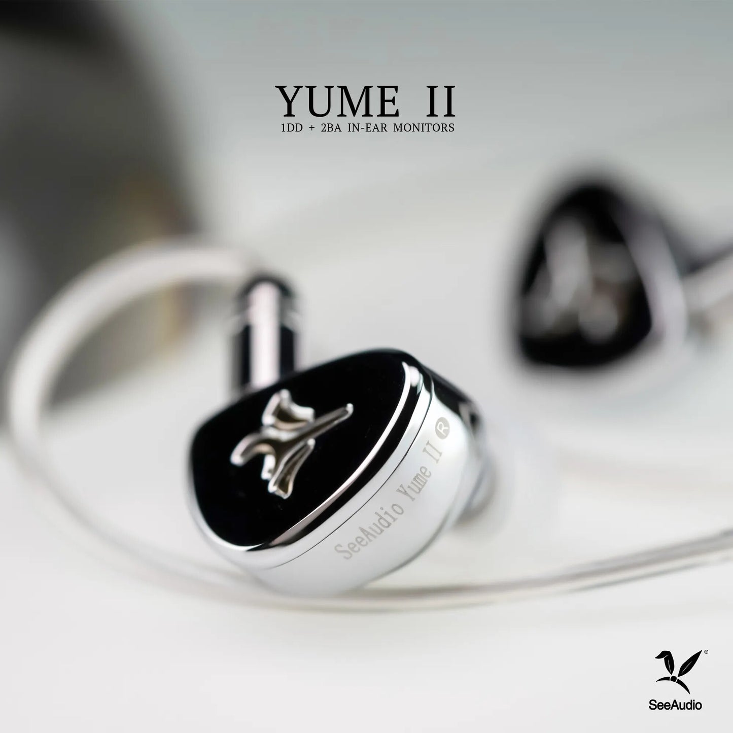 SeeAudio Yume2 1DD + 2BA Hybrid Unit HIFI Earphone