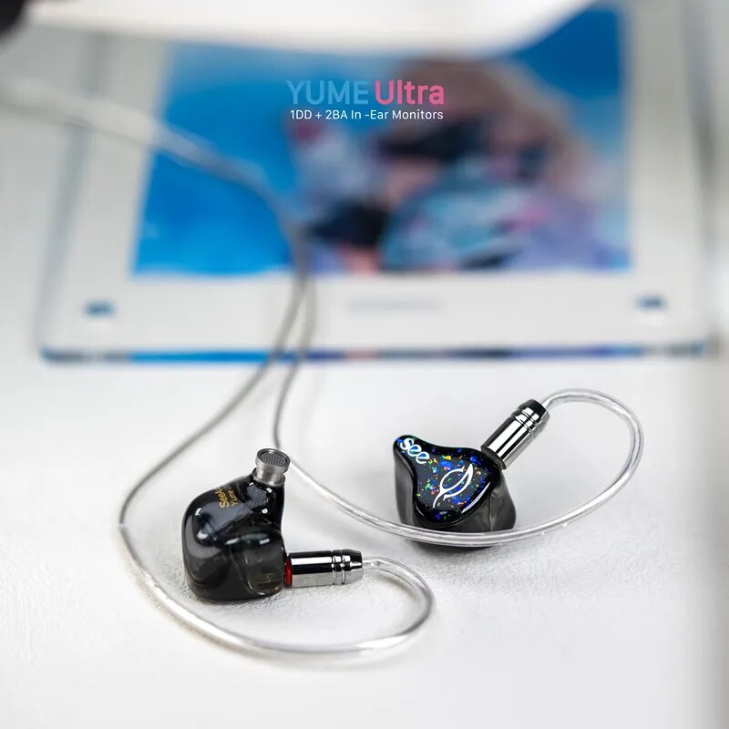 Seeaudio Yume Ultra 2BA+1DD In-Ear Monitors IEM Earphones