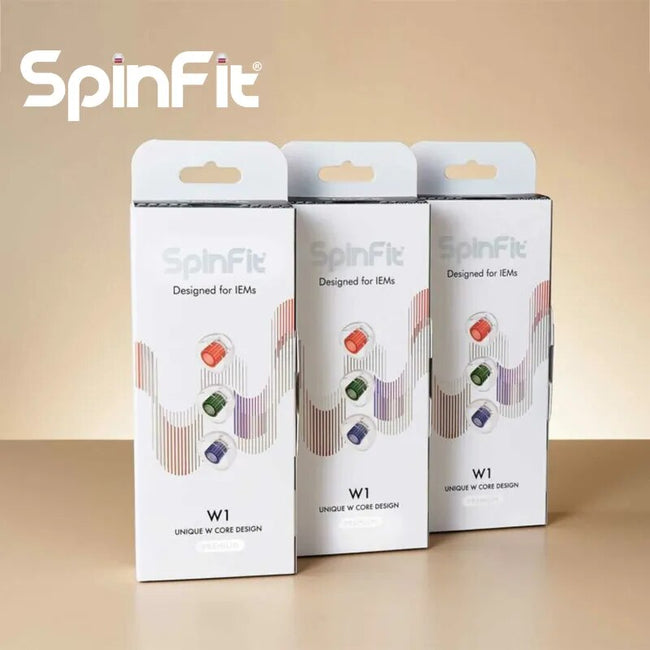 SpinFit W1 Silicone Medical-Grade Ear Tips Eartips