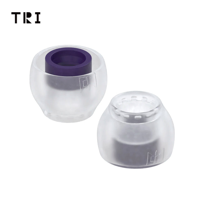 TRI Clarion Silicone Earphone Eartips 1 Pairs for S/M/L