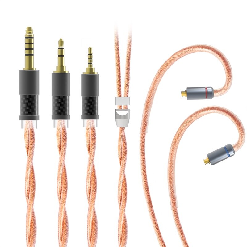 TRI Grace-C 2Core 6N Single Crystal Copper HiFi Earphone Cable