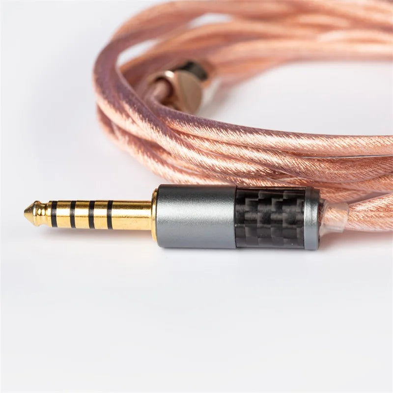 TRI Grace-C 2Core 6N Single Crystal Copper Silver Plated Earphone Cable