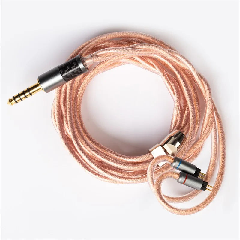 TRI Grace-C 2Core 6N Single Crystal Copper Silver Plated Earphone Cable
