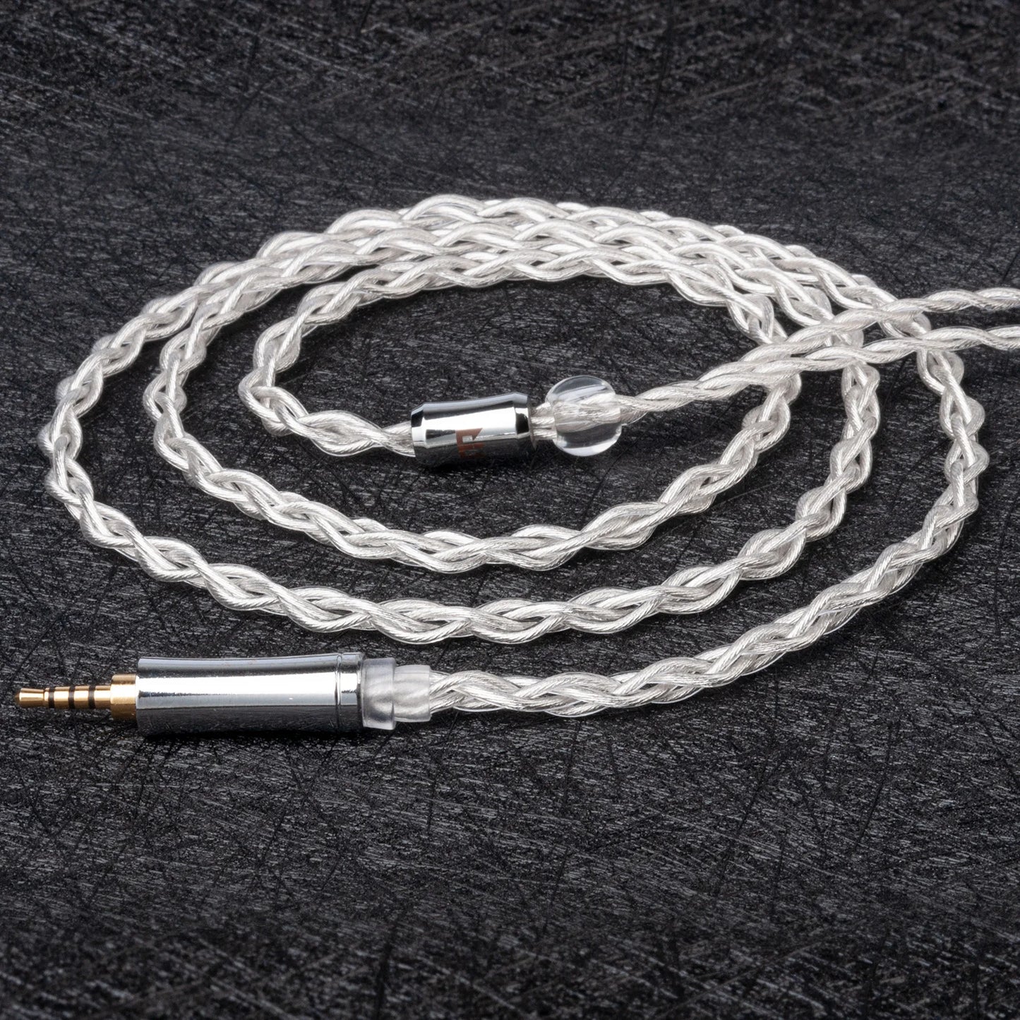 TRI Through 4 Core 5N Single Crystal Copper Silver-plated Earphone Cable