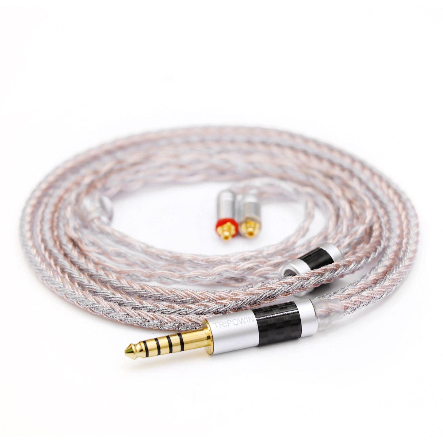 TRIPOWIN Jelly Upgraded 16 Core 21 Wire Per Core Earphone Cable