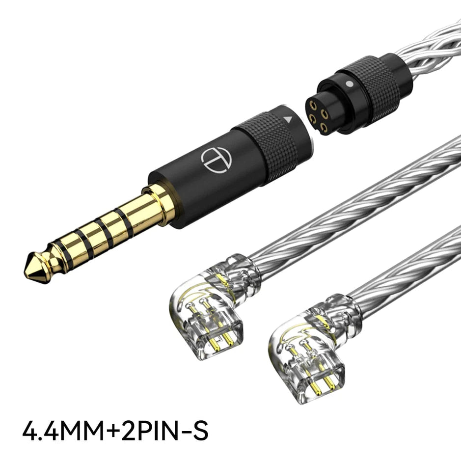 TRN T3 PRO 8 Core Pure Silver Upgraded Earphones Cable