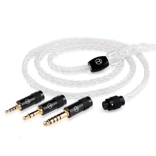 TRN T3 PRO 8 Core Pure Silver Upgraded Earphones Cable