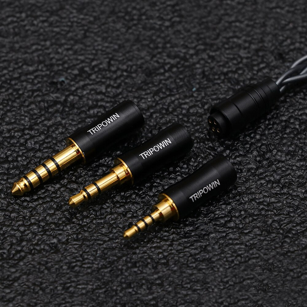 Tripowin Noire Earphone Cable 4Core 24AWG OCC Upgraded Cable