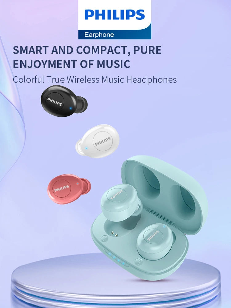 Philips TAUT102S Earphones Real Wireless Bluetooth 5.1 Headphone